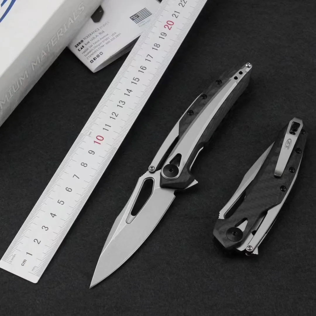 

Складной нож ZT0990, заостренный резец высокой твердости, для повседневного использования, выживания, защиты, кемпинга, фруктов