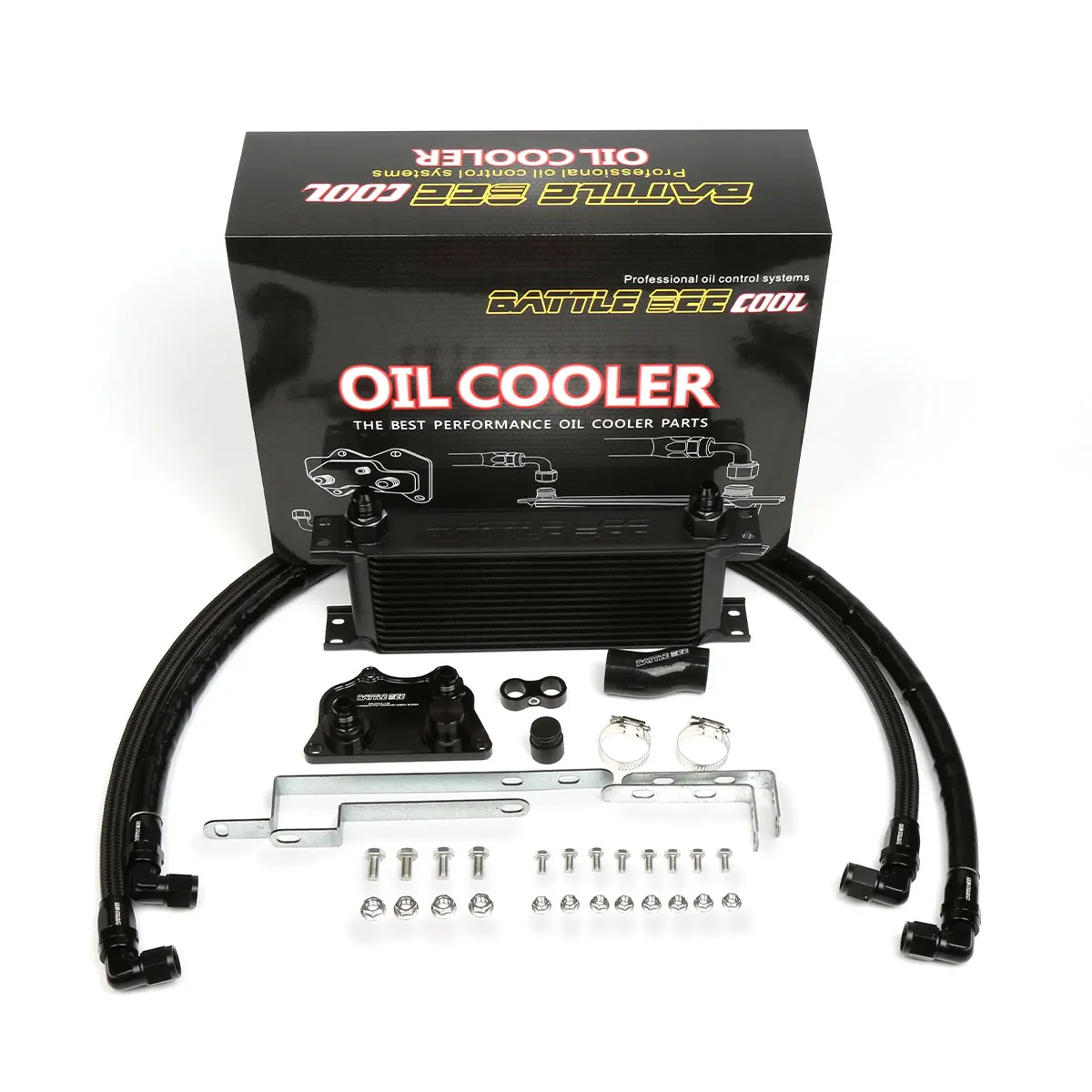 Комплект масляного радиатора BATTLE BEE для VAG Volkswagen Audi Golf MK5 MK6 1.8T 2.0T GEN2 EA888 BB-OCK-108ENGINE