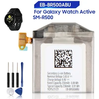 replacement battery eb br500abu for samsung galaxy watch active sm r500 rechargeable battery 236mah