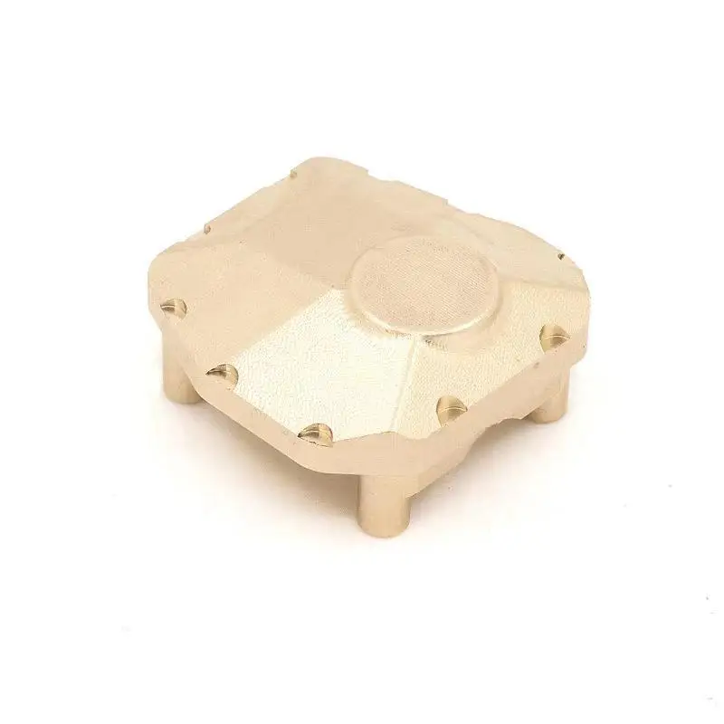 

For Axial SCX10 III AXI03007 1/10 RC Crawler Car Upgrade Parts Brass Counterweight Axle Diff Cover Case Accessories