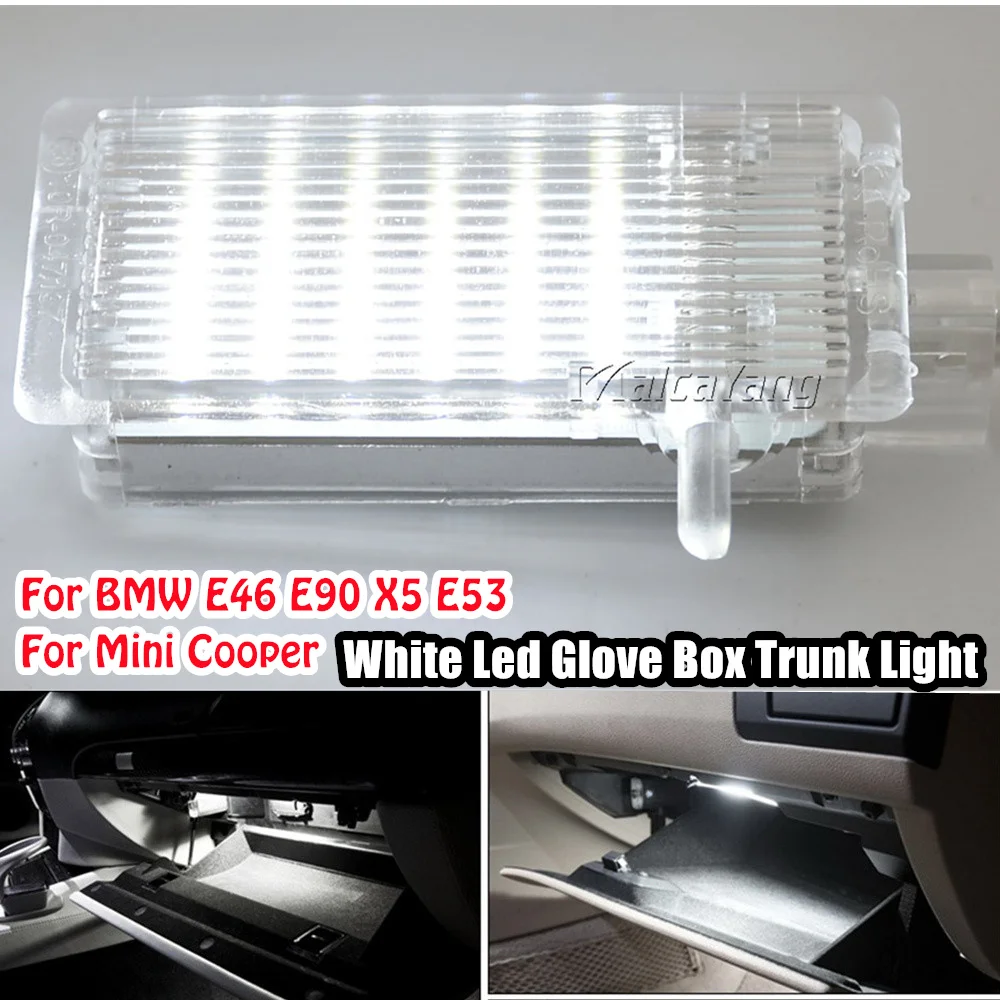 

New LED Glove Trunk Light Glove Box Lamp For BMW E46 E90 X5 E53 E81 E82 E83 X3 E84 X1 E87 E92 Mini Cooper R50 R55 R56 R57 R60