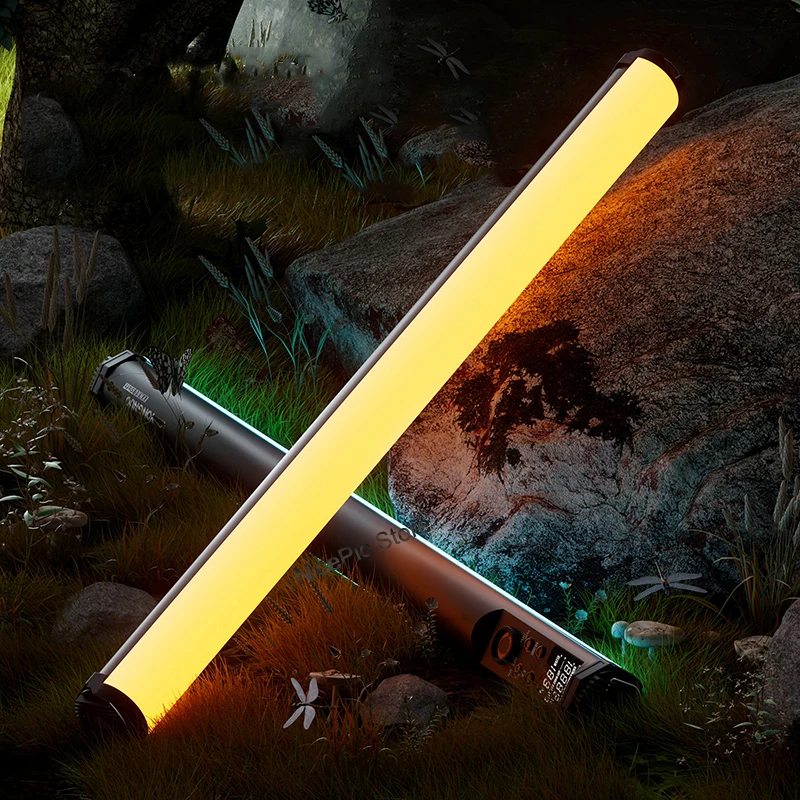 Yongnuo YN60 Мягкая ручная трубка YN60SOFT 2000K-10000K RGB цветная ледяная палочка Светодиодная лампа сенсорная Регулировка VS YN360 MINI 6c