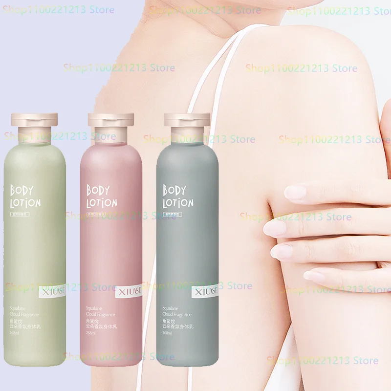 

New Xiuse Squalane Perfume Body Milk Ladies Moisturizing Moisturizing Go Chicken Skin Long-lasting Fragrance Body Lotion Care