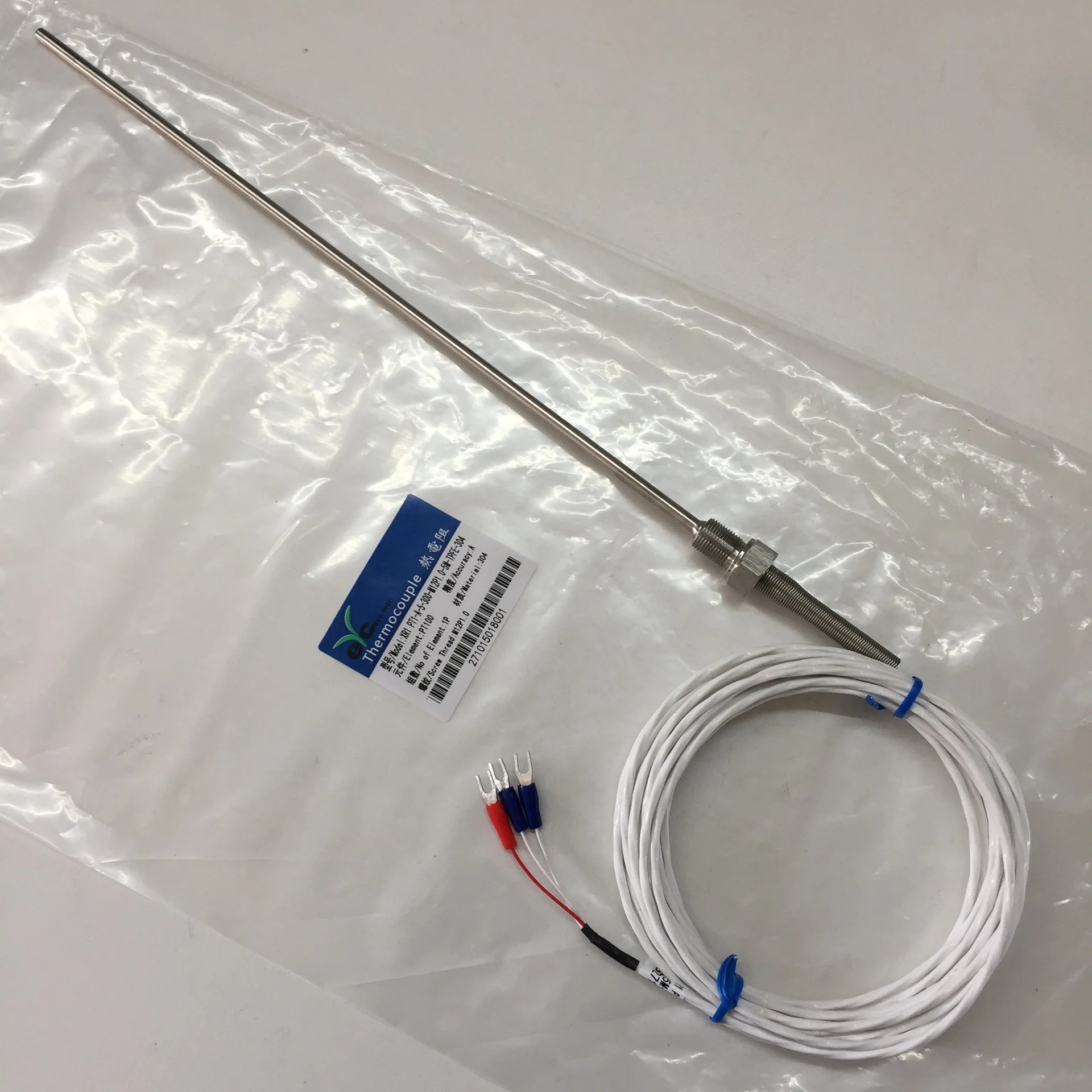 EYC термистор XR1 PT1-A-5-300-M12P1.0-5M-TPFE-304 5M провод