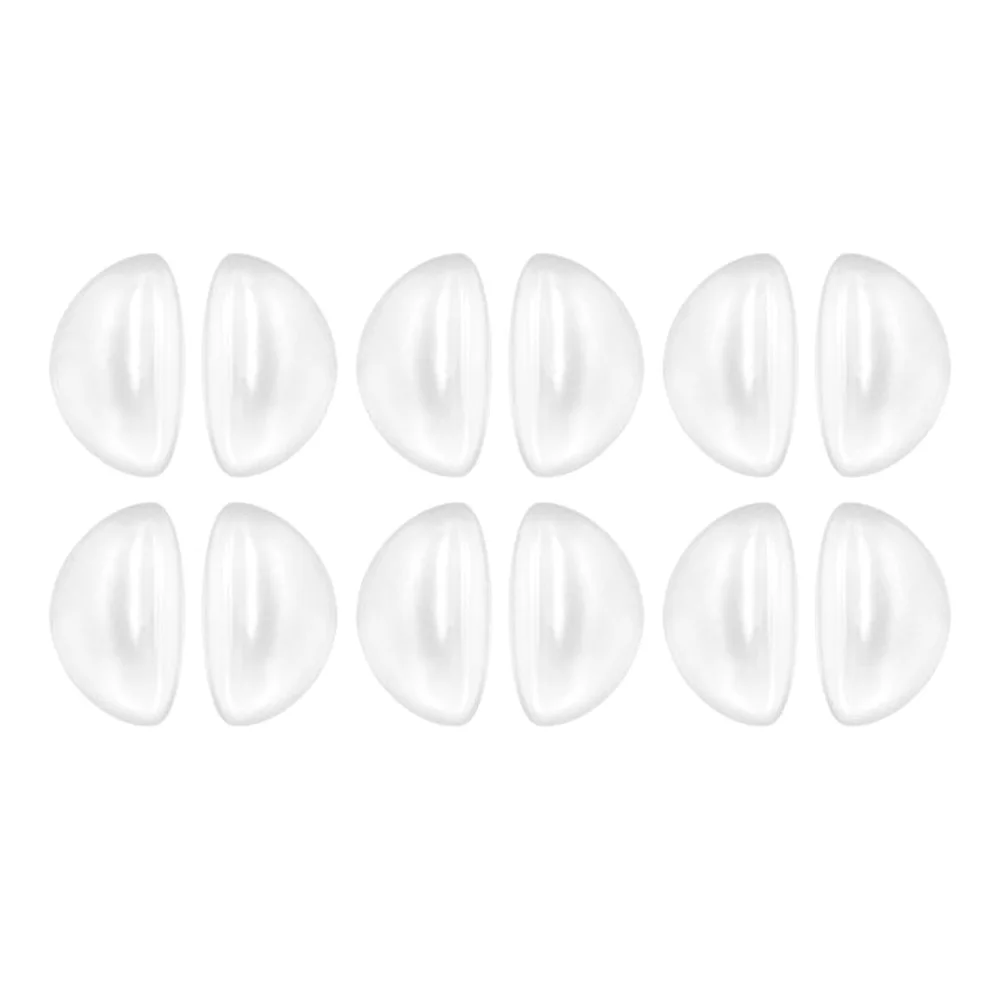 

6 пар, силиконовые вставки для обуви, без стопы