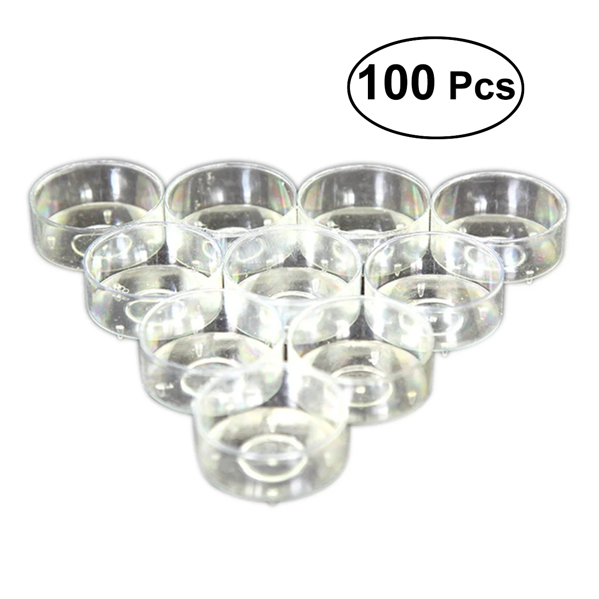 

Candleholder Cups Cup Tealight Tea Holders Light Clear Containers Votive Wax Small Empty Aromatherapy Melt Wedding Container