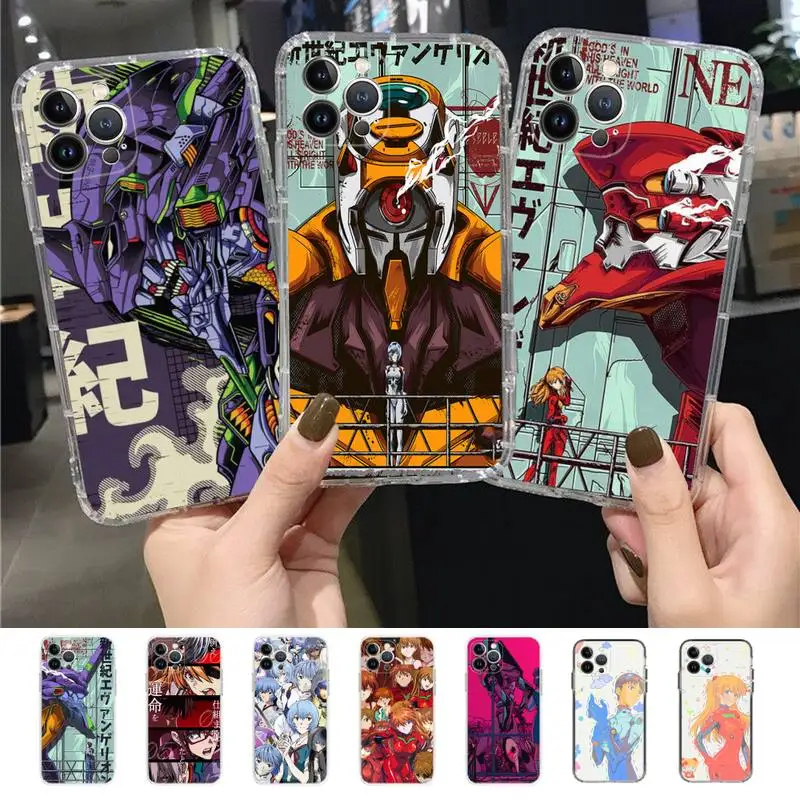 

Anime E-Evangelions EVA Phone Case for iPhone 11 12 13 mini pro XS MAX 8 7 6 6S Plus X 5S SE 2020 XR case