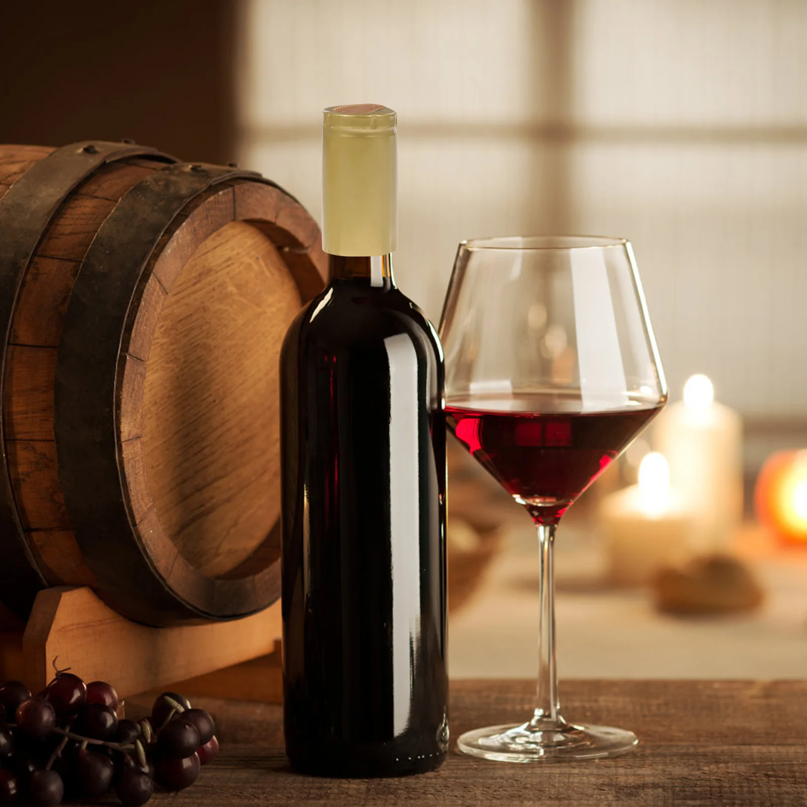 100 шт. герметичная крышка для бутылок самодельные семейные аксессуары красная