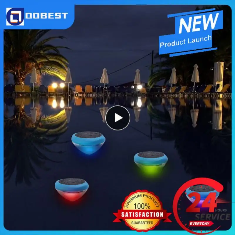 

1~8PCS Swimming Pool Lights LED Solar Floating Light Waterproof Solar Power Party Decor Colorful 7 Color Changing Outdoor