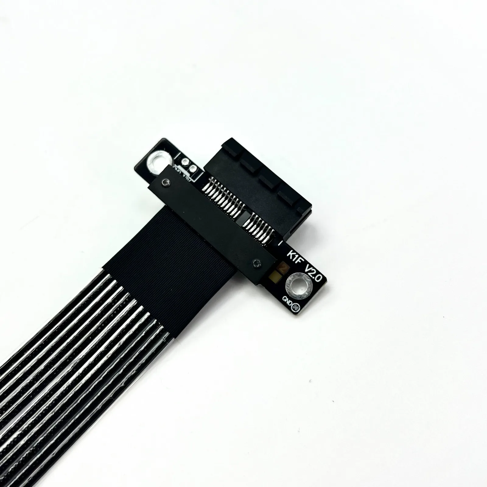 Фото Кабель-удлинитель PCI-E 5.0 x4 на x1, адаптер PCIe 5.0 x1 Gen5 32 Гбит/с, кабель-райзер, поддержка сетевых карт, HDD, SSD, USB-накопителей №3
