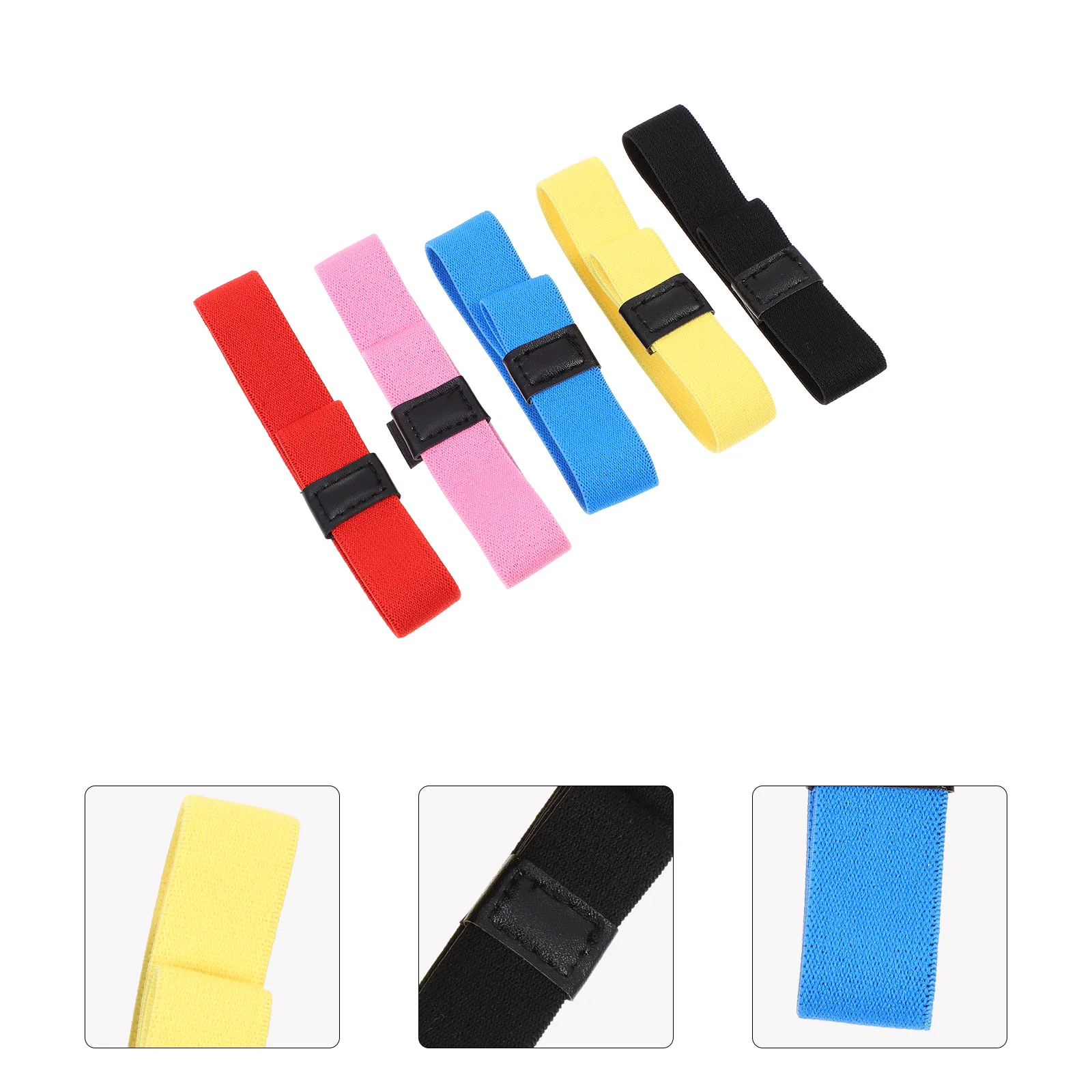 

5Pcs Containers For Bands Bento Box Sealing Strap Lunch Container Elastic Bands Silicone Travel Containers
