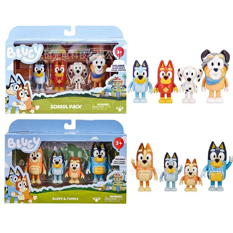 

4pcs/Set Bueys and Friends 4 Toy Blocks Assembled Toys Figure Dolls Horror Game Character Children Birthday Gifts