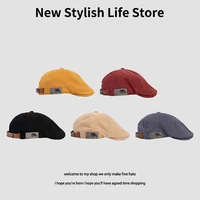 new summer fashion new retro personality handsome outdoor mens woman knit breathable comfort adjustable solid color duck hat