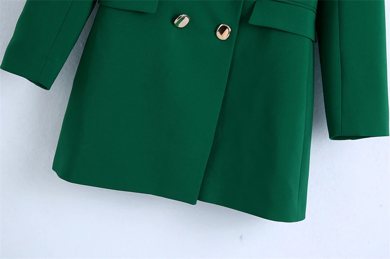 Женский двубортный Блейзер Splend модный элегантный однотонный блейзер для офиса