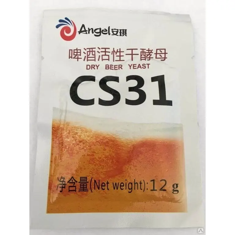 Пивные элевые дрожжи для пива Ангел &quotAngel&quot CS31 3 шт. по 12 гр. |