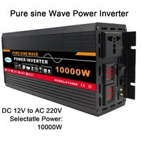 100004000w 12244860v to 220v pure sine wave power inverter solar systemsolar panelhomeoutdoorcamping wave power inverter
