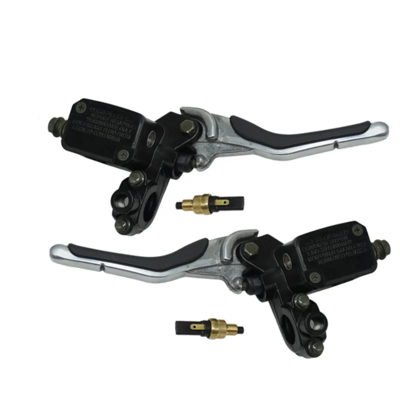 

1 Pair 7/8 Motorcycle Hydraulic Brake Master Cylinder Clutch Lever Left and Right Lever For Yamaha Aerox YQ50 1997-2008