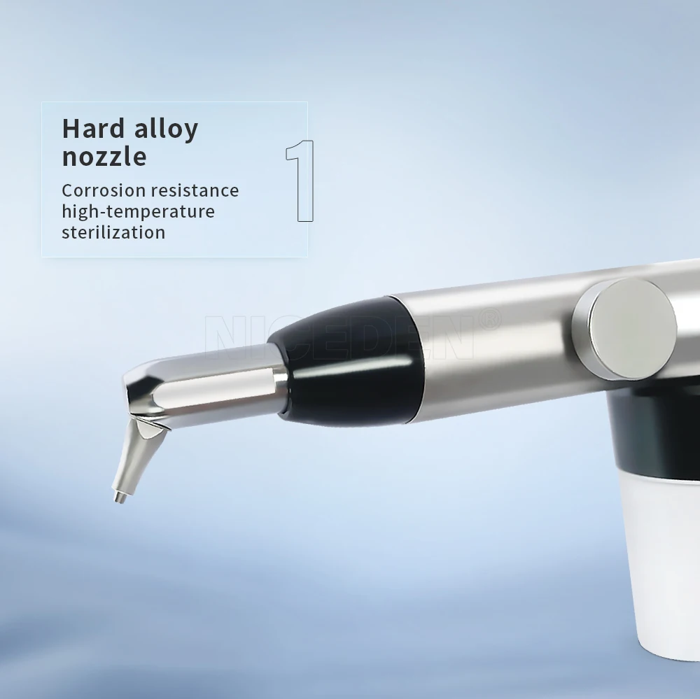 НОВЫЙ стоматологический микробластер из оксида алюминия с распылителем воды