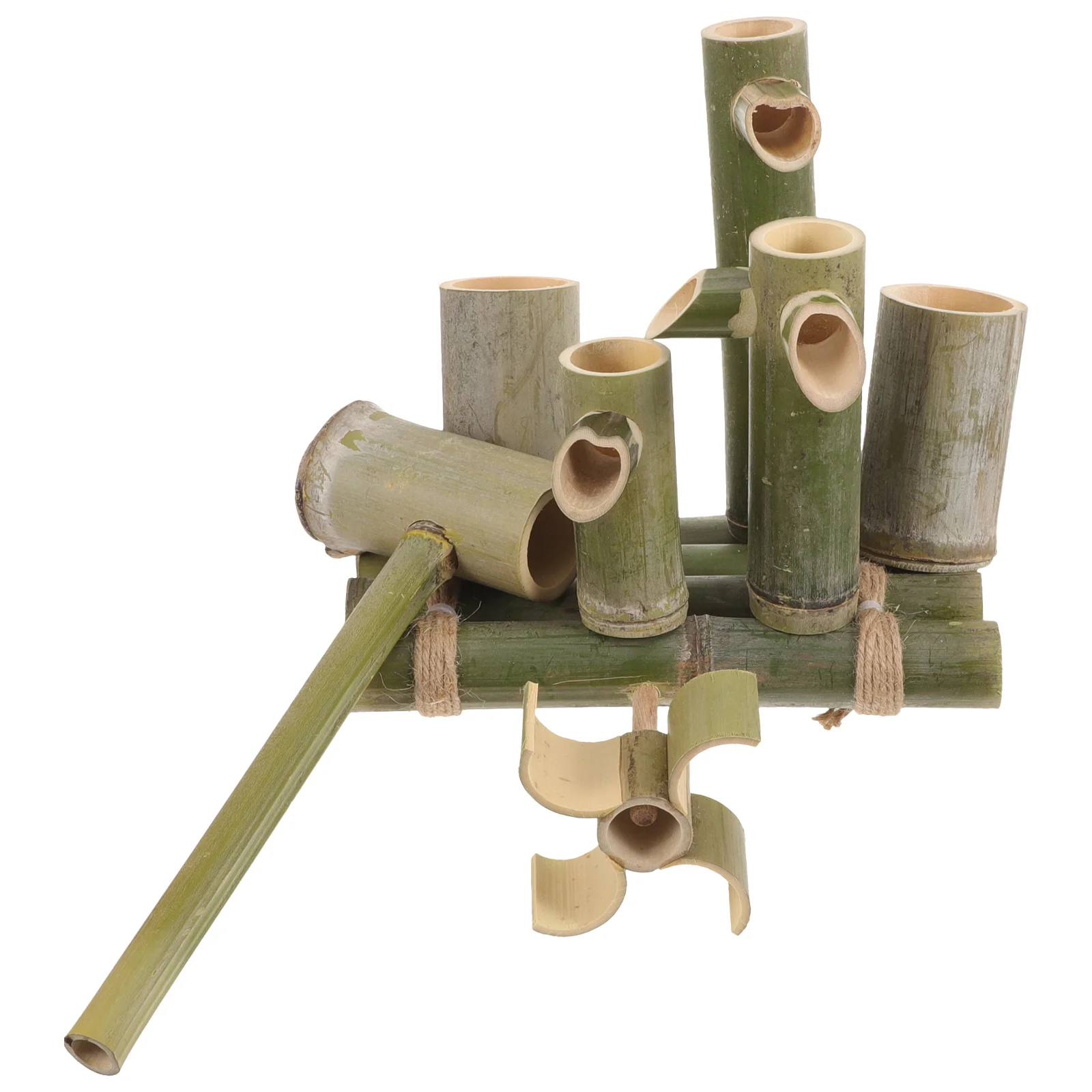 

Desk Top Decor Accessories Water Fountains Indoor Creative Outdoor Desktop Bamboo Garden
