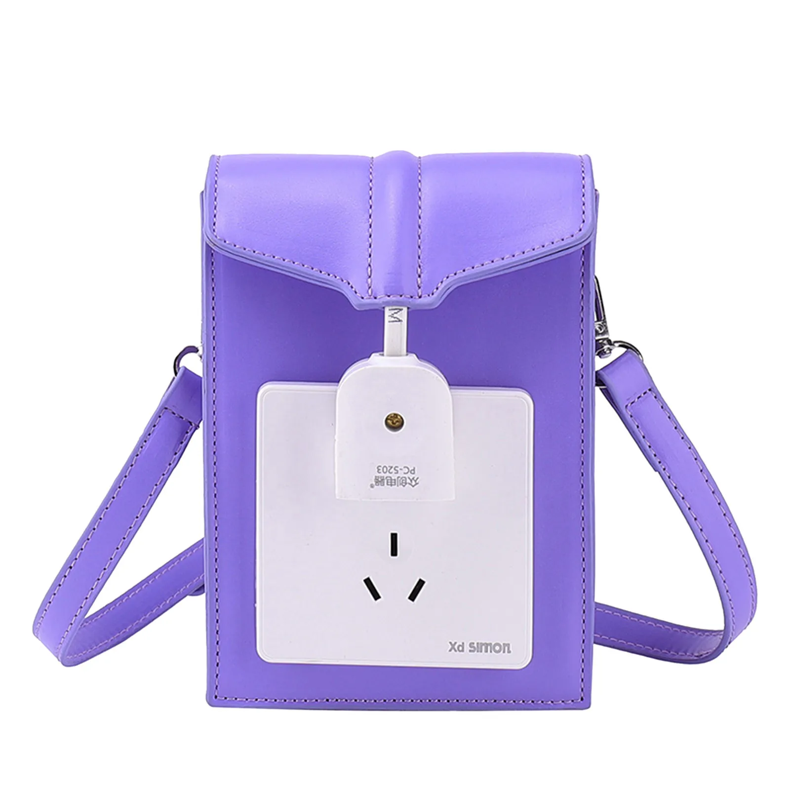 

Uncharted Messenger Bag Fashion Creative Messenger Design Multifunctional Multicolor Bag Ladies Plug Messenger Bag Bike