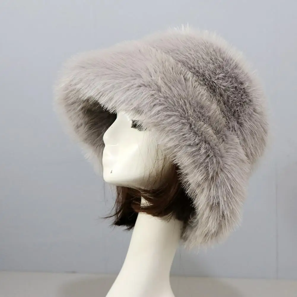

Ladies Hat Soft Fisherman Hat Winter Thermal Women Fisherman Cap