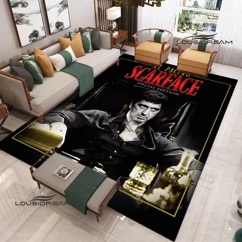 Ковры LOUSIDREAM с принтом Scarface