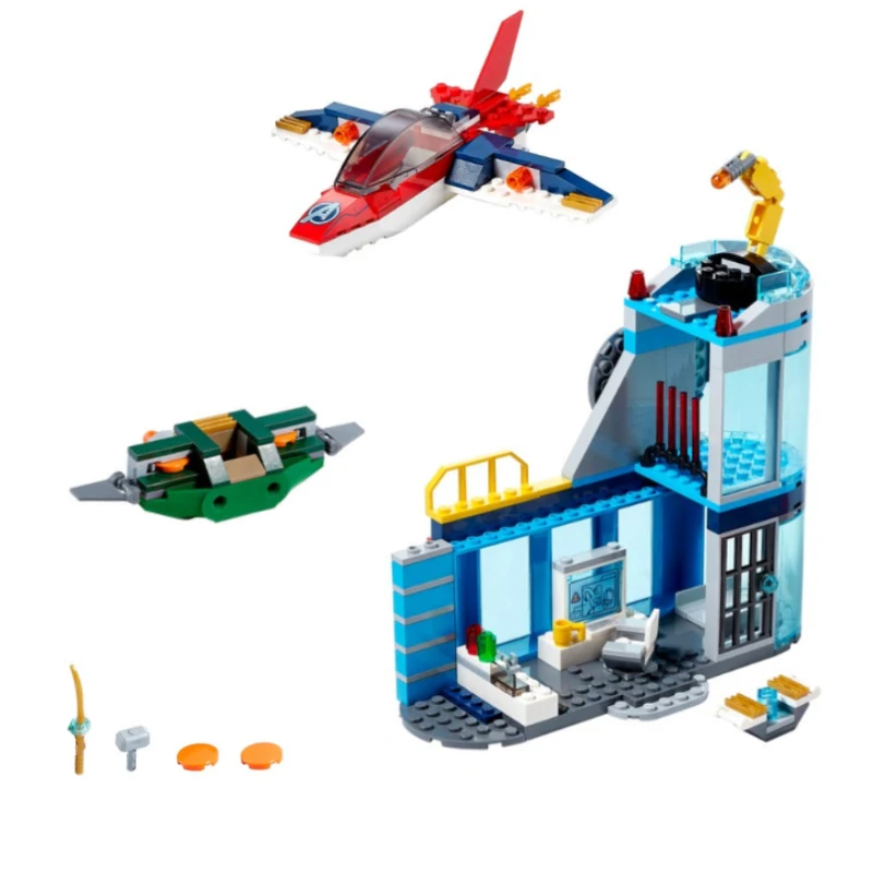 

Superhero Marvel Avengers Classic Movie Plot Wrath Of Loki Building Blocks Kit Lron Man Hulk Thor Figures Set Chids Toys Gifts