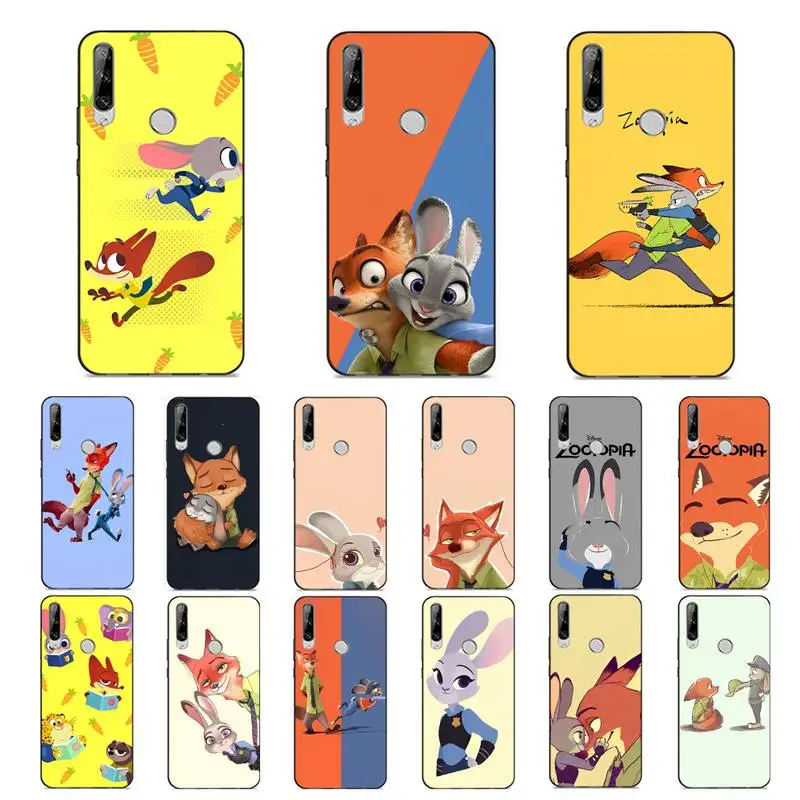 

Disney Zootopia Phone Case for Huawei Y 6 9 7 5 8s prime 2019 2018 enjoy 7 plus