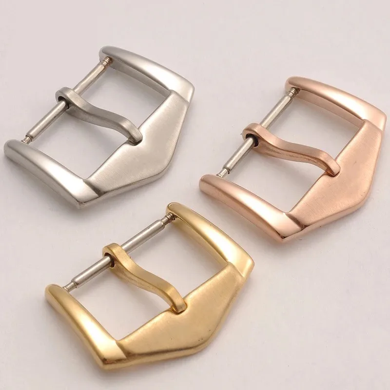 

Ремешок из нержавеющей стали для часов, аксессуары для наручных часов, браслет с пряжкой, 10 мм 12 мм 14 мм 16 мм 18 мм 20 мм 22 мм