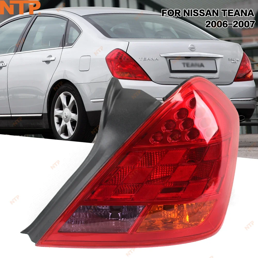 Фото Левый+правый задний фонарь для Nissan Teana 2006-2007. Задний габаритный фонарь, сигнальный фонарь, фонарь заднего хода, водонепроницаемые автомобильные аксессуары. №1