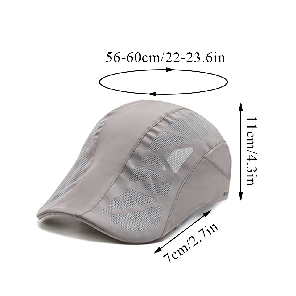 

2023 New Mesh Patchwork Baseball Cap Spring Summer Quick-drying Cycling Sunhat Adjustable Men Women Sports Breathable Cap