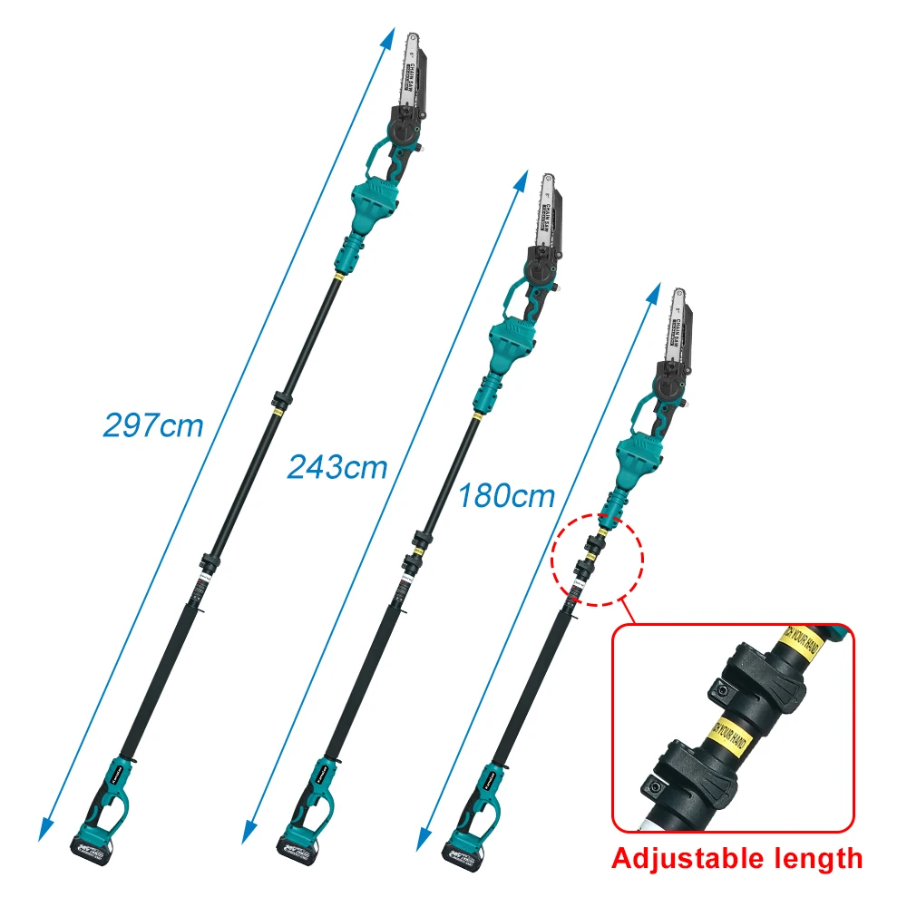 Kamolee 6-дюймовая + 8-дюймовая миниатюрная бесщеточная электрическая пила