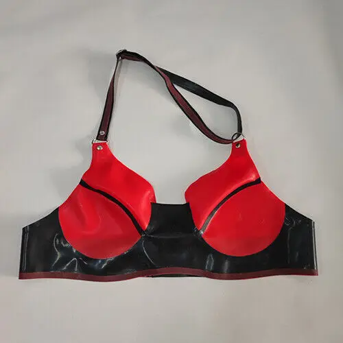 100% латексная резина Gummi BH сексуальный бюстгальтер корсет 0 4 мм женский S-XXL