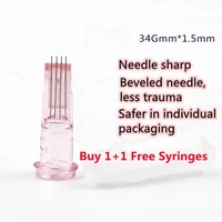 3pins 4pins 5 pin crystal multi needle nano needle adjustable needle mesotherapy replaced micro needle for dermal contour lift