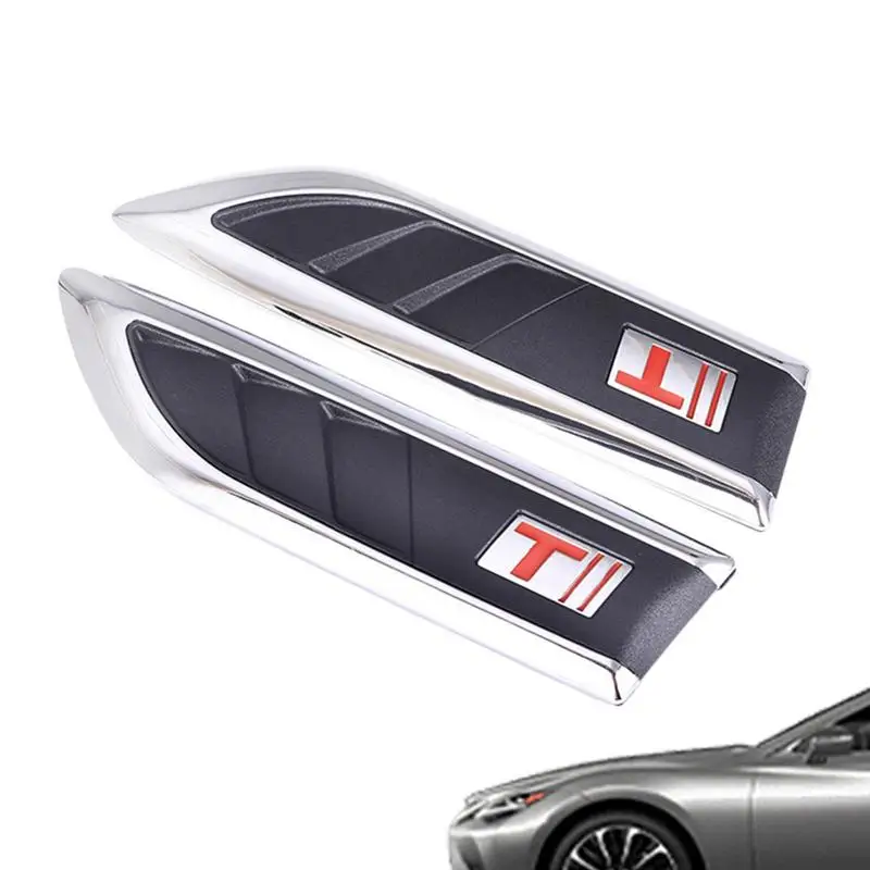 

Стикер на вентиляционное отверстие, наклейка на вентиляционное отверстие, с автоматическим потоком воздуха, для защиты крышки капюшона, Акульей решетки, не сверляет, не выцветает