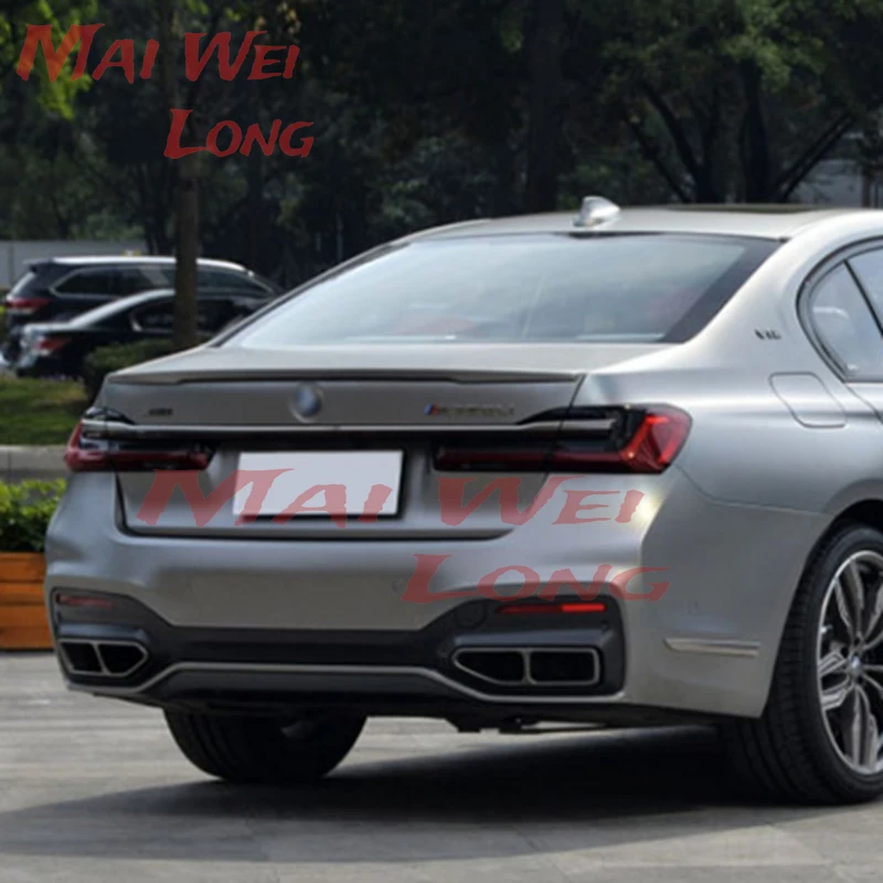 Высококачественная карбина ABS карбон задний хвостовой крыло багажник спойлер