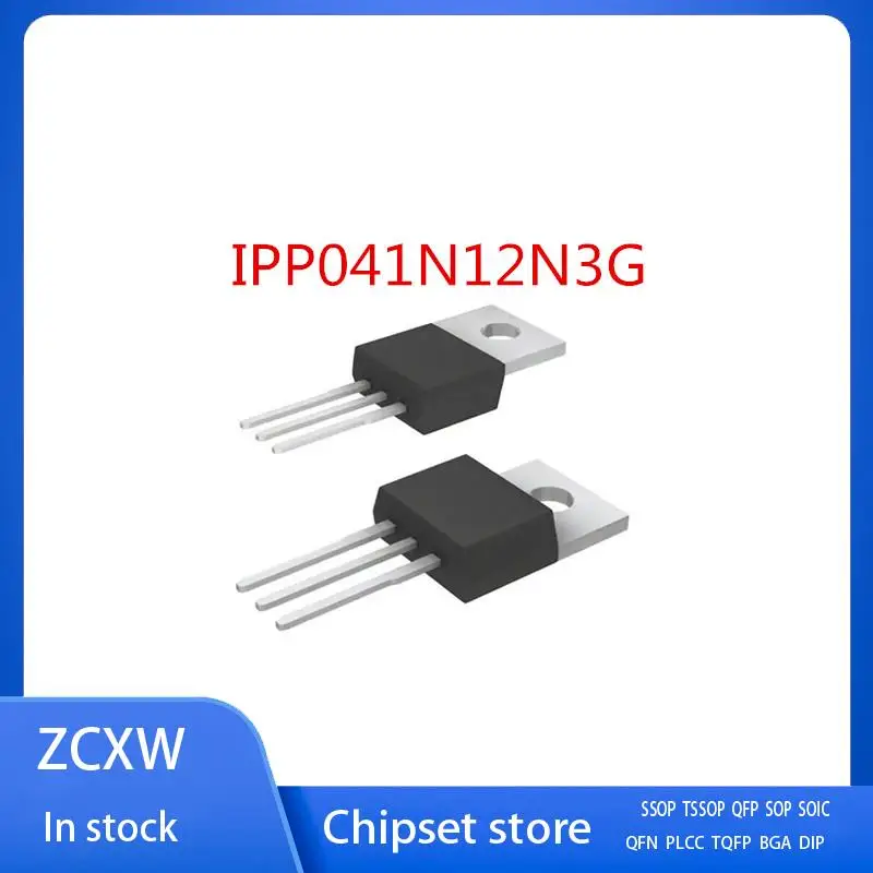 10 шт. IPP041N12N3G IPP041N12N 041N12N TO-220 120A 120В