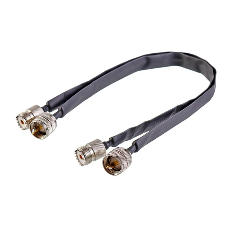 Оконный/дверной проходной плоский коаксиальный кабель PL295 UHF штекер к SO239