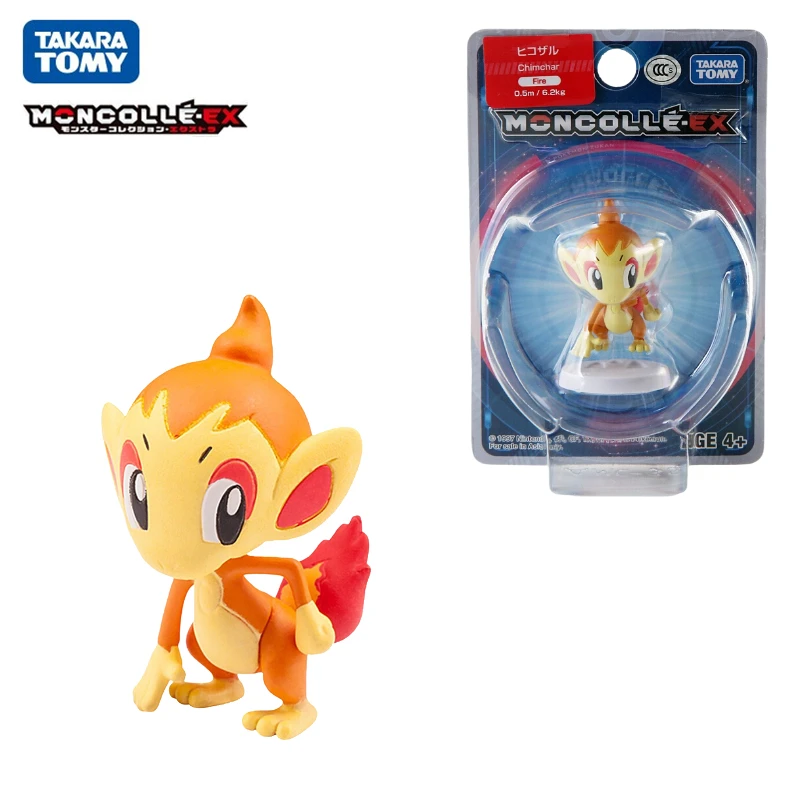 

Pokemon Figures Elf Model EX Series Chimchar Anime Figure Kids Collection Doll Action Figure Toys Kids Gift Birthday Gifts