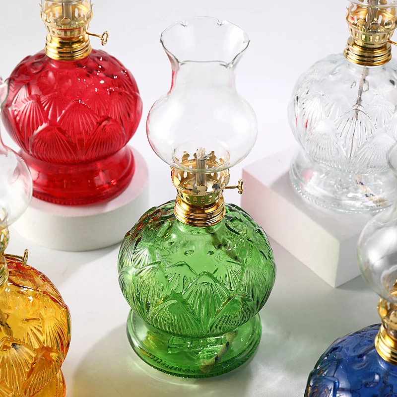 Масляная лампа с фитилем