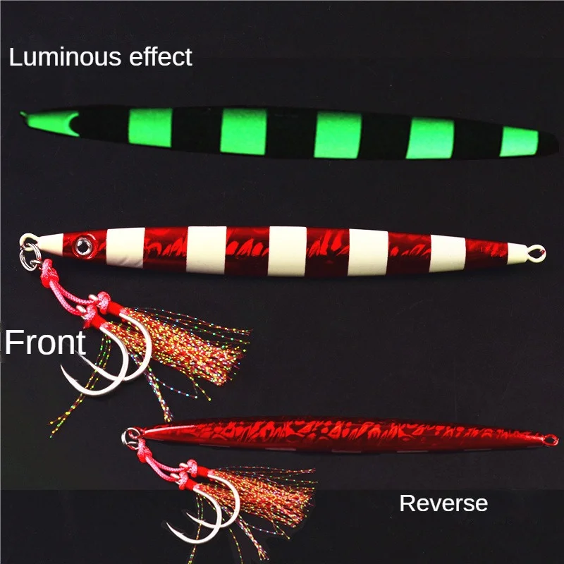 

1 шт., металлическая приманка для джиггинга, 100 г