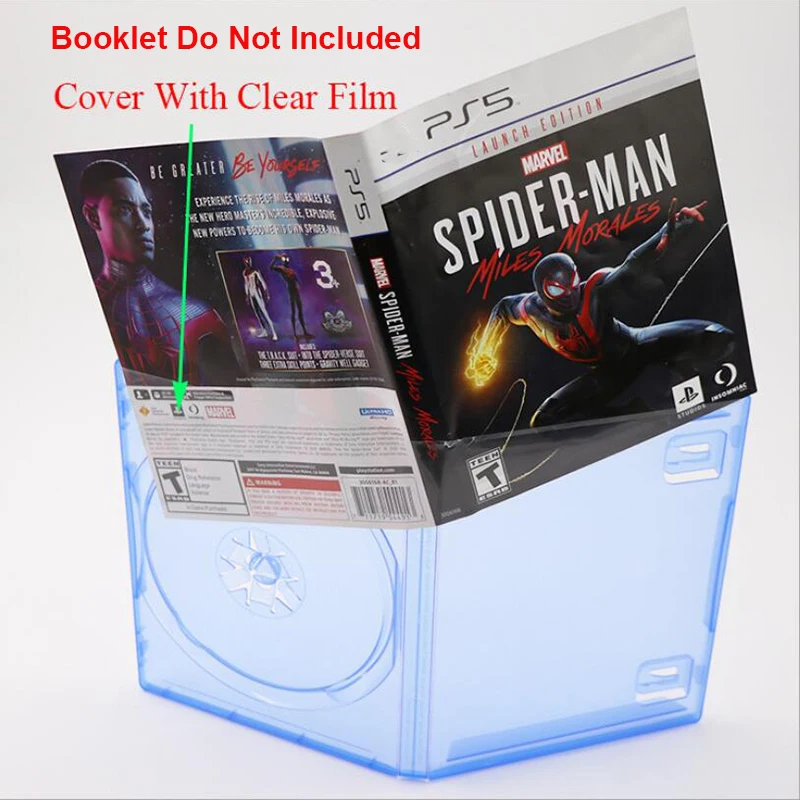 1 шт. для Sony PS5 PlayStation 5 синий Сменные игровые Чехлы OEM коробка Play Station 4 Pro Slim CD диски