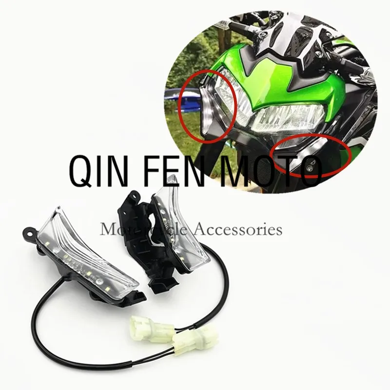 

Z 900 2020-22 Motorcycle LED Front Daytime Running Lights Headlight Left Right Headlamp Assembly Fit For KAWASAKI Z900 2020-2022