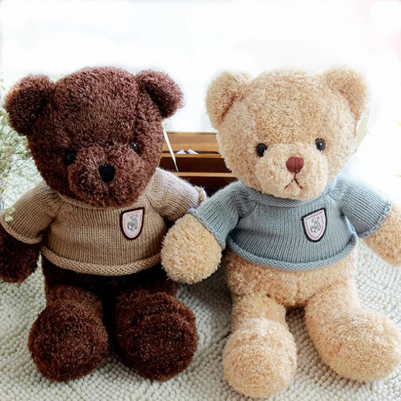 

Милая плюшевая игрушка-мишка, 30 см