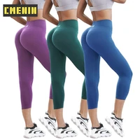 cmenin girls new seamless yoga pants leggings for fitness push up high waist workout tights sport woman scrunch tight leggings