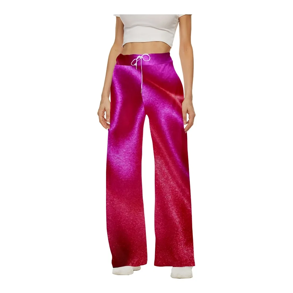 SOJINM Women Printing Summer Wide Leg Pants Baggy Sweatpants Joggers Fashion Bottoms Streetwear Casual Trousers 5XL