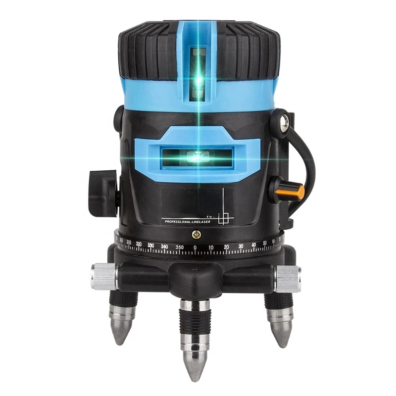 

5 lines 3D lazer level machine Green Beam 360 tool 12 lines 4D rotary laser levels