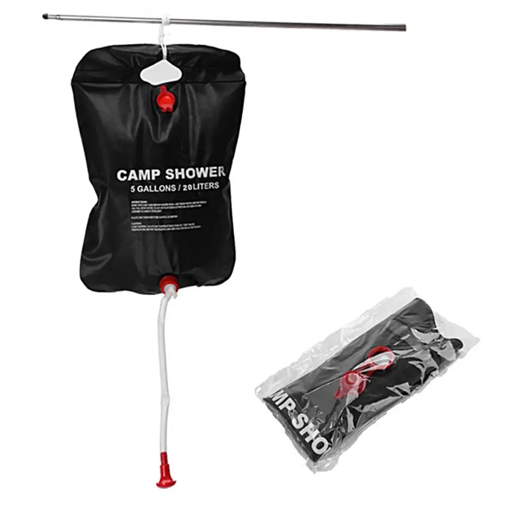 

Shower Bag PVC Heat-Resistant Outdoor Solar Shower Bag Folding Type Water Organizer Pouch Water Organizer Bag for Travel