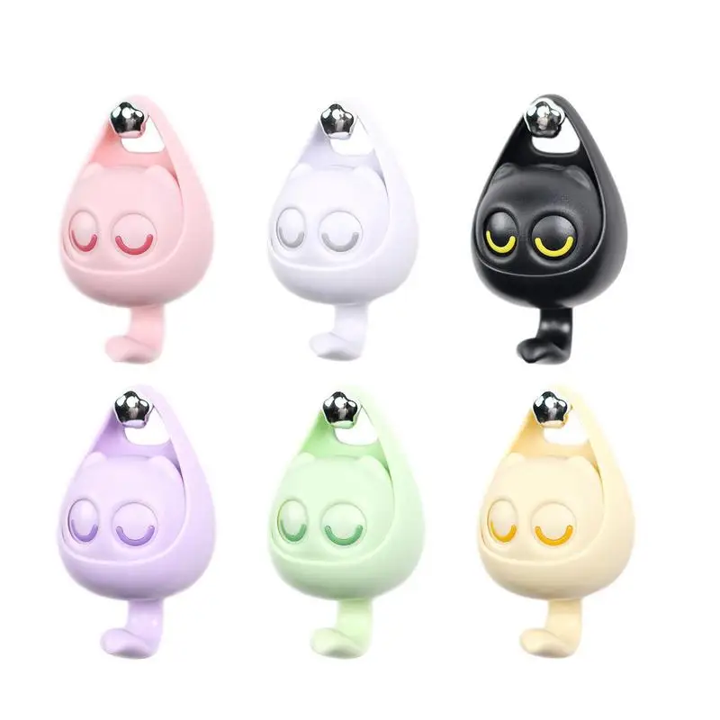 

Creative Cat Hanger Door Hanger Adhesive Coat Hook Wall Mounted Utility Hooks Heavy Duty Self Adhesive Shower Towel Hooks for Ki