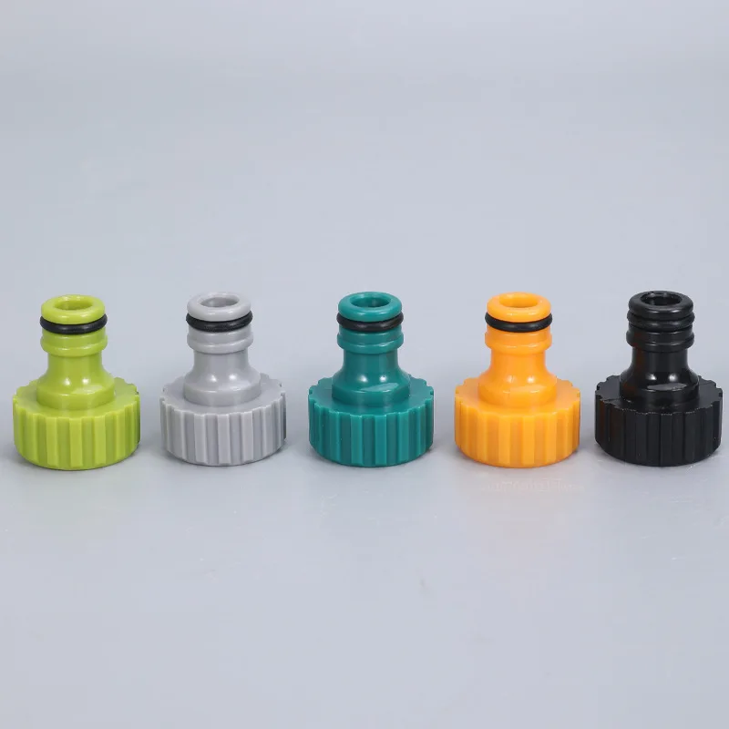 

3/4" Plastic Quick Connector 3/4 Inch Universal Faucet Adapter Car Wash Water Gun Garden Irrigation Pipe Connection Tools Nipple